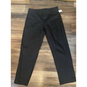 Lands' End Outfitters Pants Men's Size‎ 36 Black Traditional Fit Oeko-Tex Work